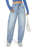 Load image into Gallery viewer, Crossover High Waist Women&#39;s Jeans