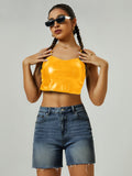 Load image into Gallery viewer, High-waisted denim shorts-Blue