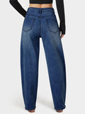 Load image into Gallery viewer, Crossover High Waist Women&#39;s Jeans