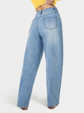 Load image into Gallery viewer, Crossover High Waist Women&#39;s Jeans