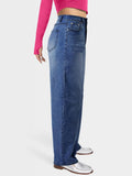 Load image into Gallery viewer, Crossover High Waist Women&#39;s Jeans