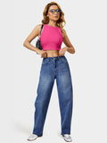 Load image into Gallery viewer, Crossover High Waist Women&#39;s Jeans